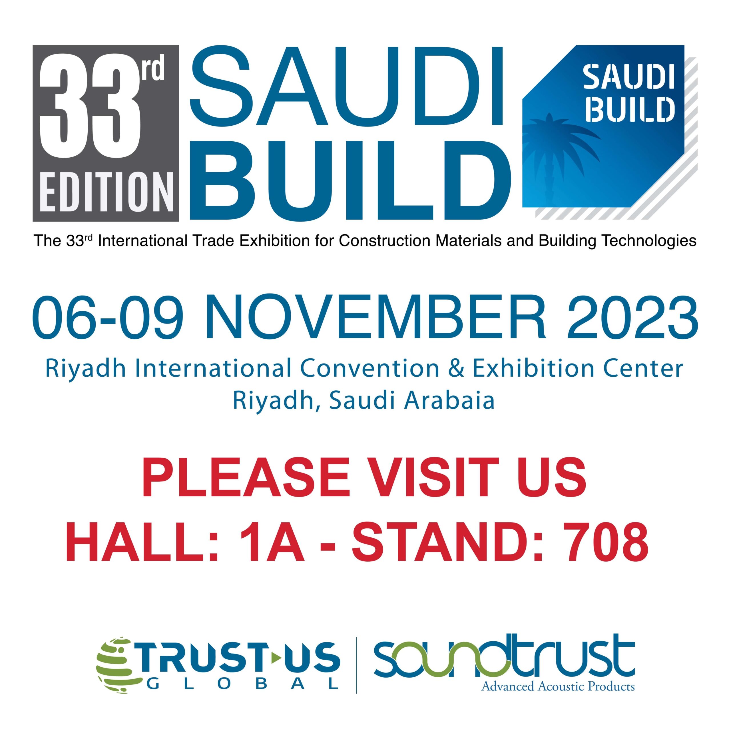 Trust Us Global Showcases Innovative Interior Solutions at Saudi Build Exhibition